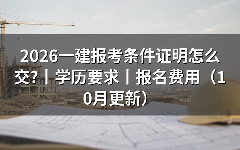 一建报考条件,先核对报名表与验证报告
