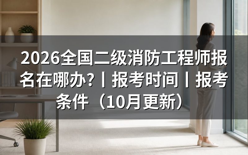 全国二级消防工程师报考时间,先核对通知标题