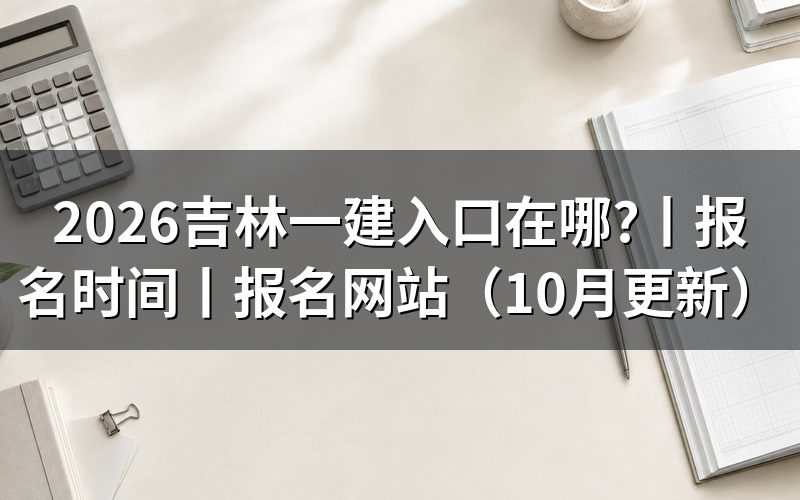 吉林一建报名网站,核对报名表和审核状态