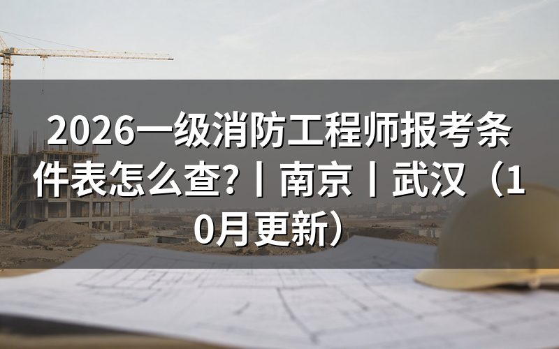 一级消防工程师报考条件有哪些,先核对报名表