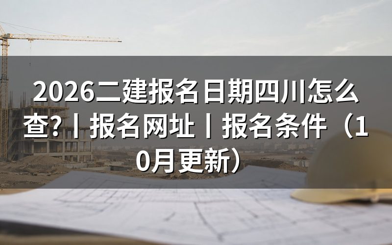 四川省二级建造师报名时间,看报名表的时间栏