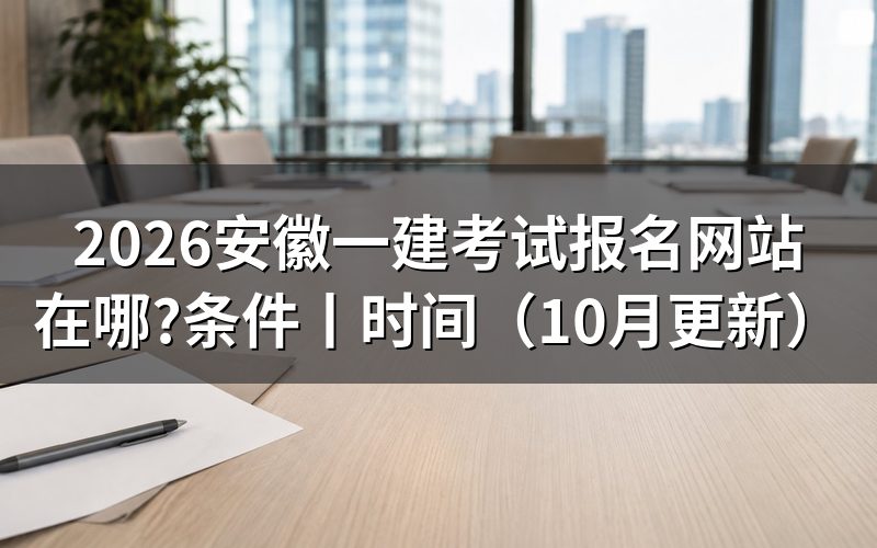 安徽一建报名网站,认准报名入口名称