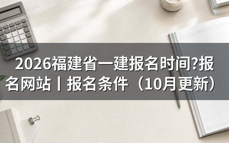 福建省一建建造师报名时间,看报名表的确认状态