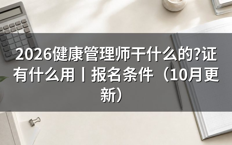 健康管理师是做什么的:从个案记录看工作内容