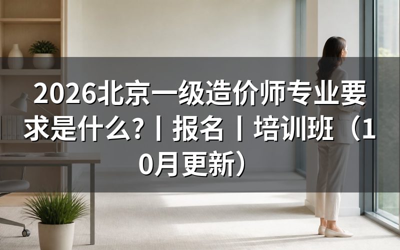 北京一级造价师报名,核对报名表专业栏