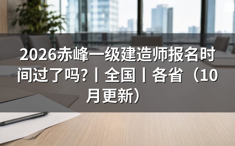 2026年一级建造师报名时间,核对报名表日期