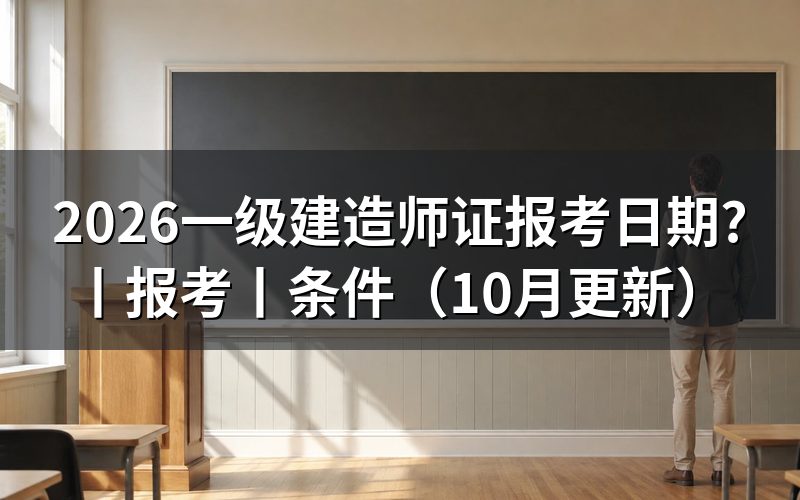 一级建造师报考,先核对报名表日期