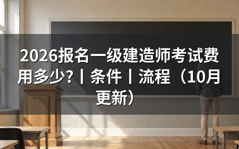 报名 一级建造师考试,先核对缴费回执