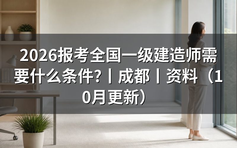 报考一级建造师需要什么条件,核对报名表