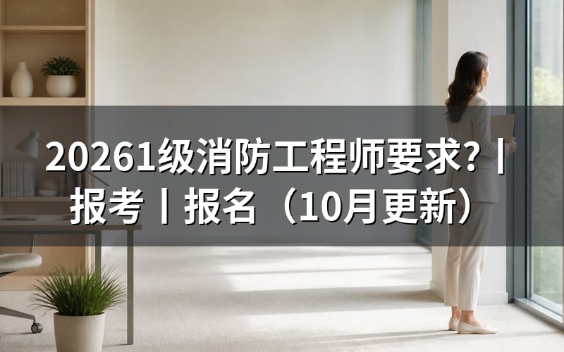 1级消防工程师报考要求,先核对验证报告