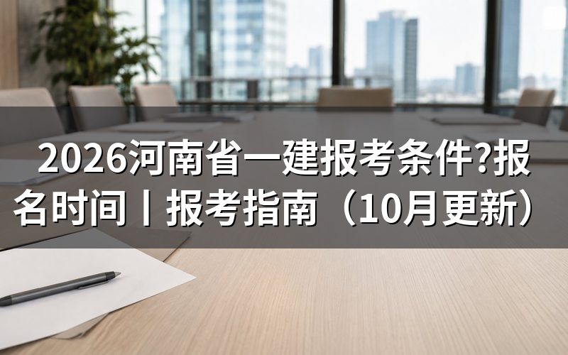 河南的一建报考条件,核对报名表