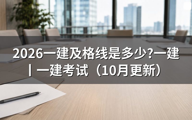 一建 及格，要把成绩单和合格标准一起看