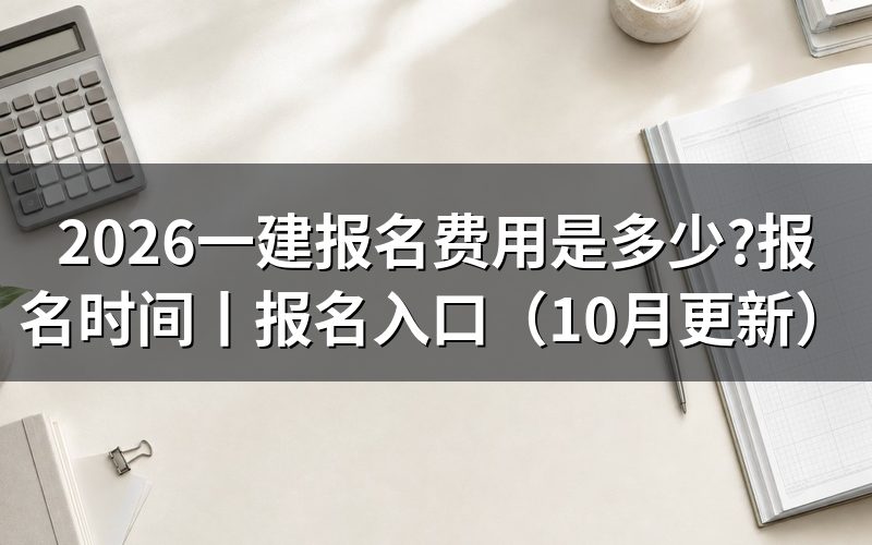 一建报名时间2026,核对报名表与缴费回执