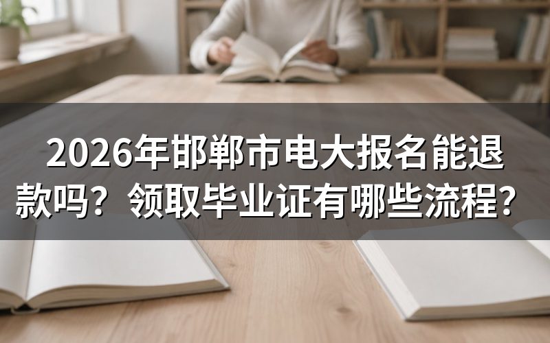 电大报名后能申请退款吗?
