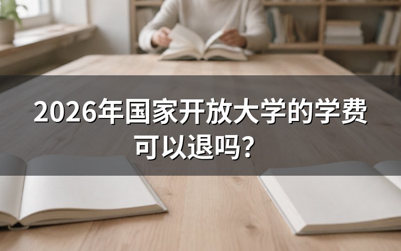 国家开放大学学费退费的具体规定是什么？
