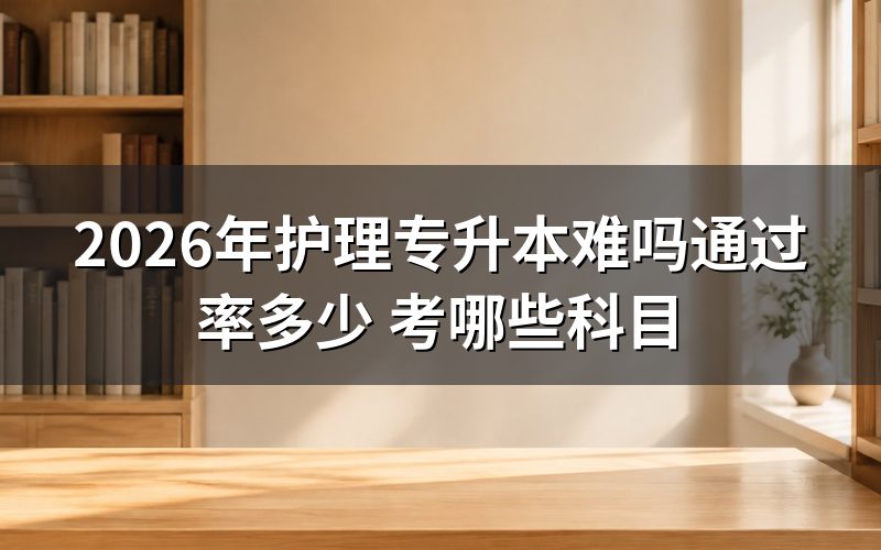 自考和成考护理专升本的核心区别