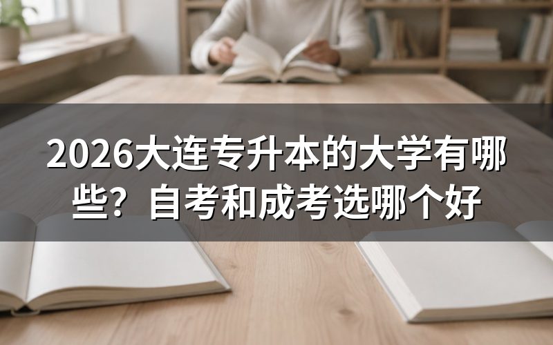 自考和成考核心区别对比