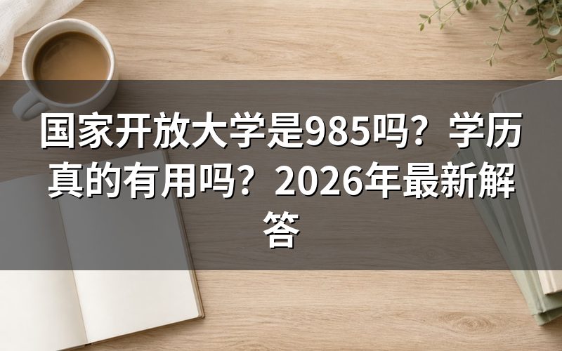 国家开放大学是985高校吗？