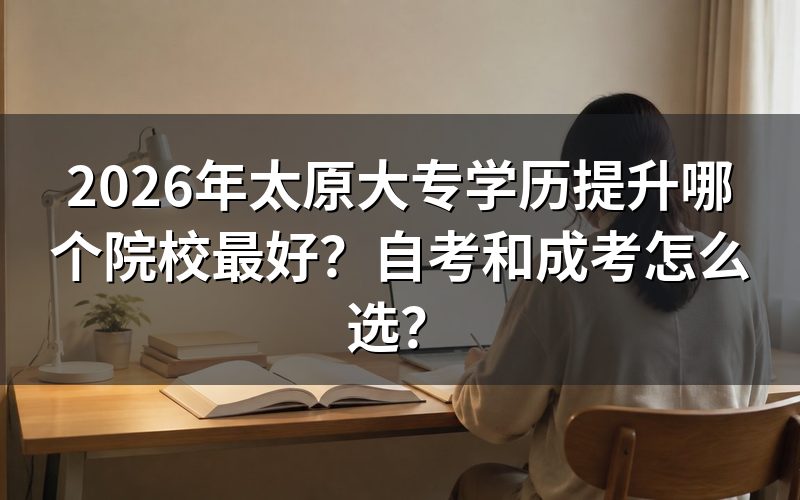 一、自考和成考核心区别对比表
