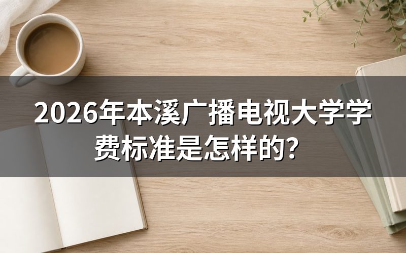 本溪广播电视大学2026年学费明细