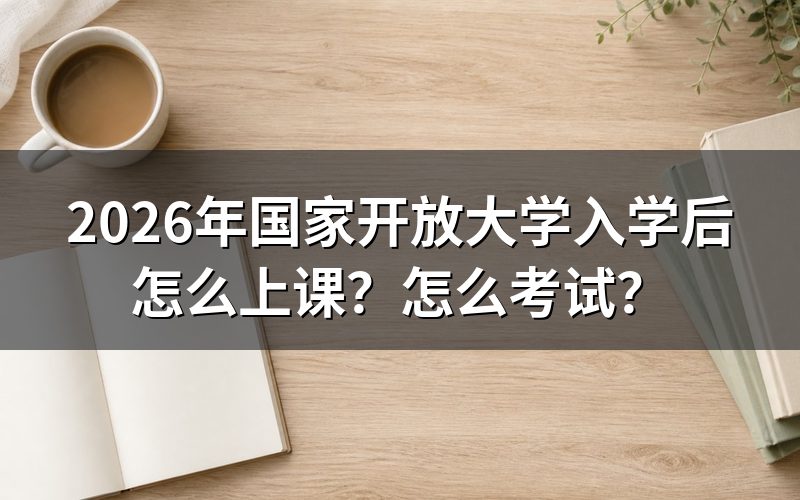 国家开放大学上课方式有哪些?