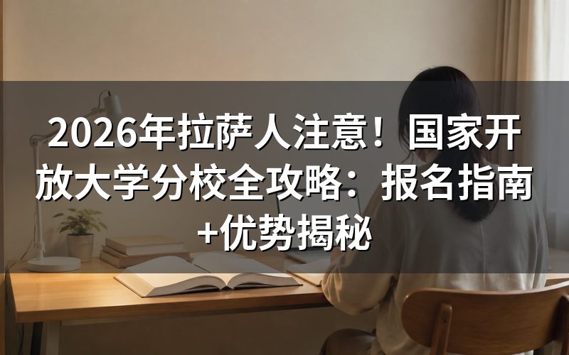 国家开放大学报名条件是什么?
