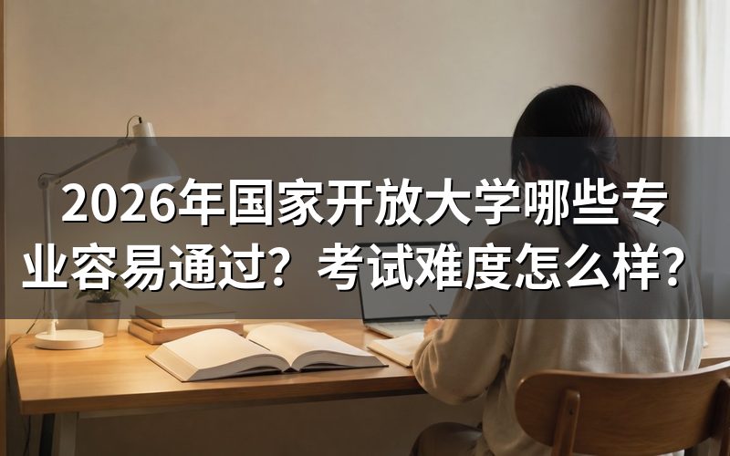 哪些专业更容易通过?