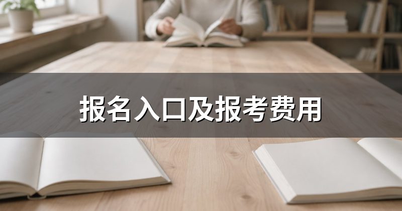 报名入口及报考费用