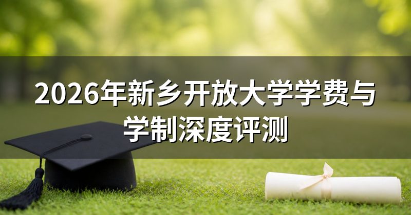 2026年新乡开放大学学费与学制深度评测