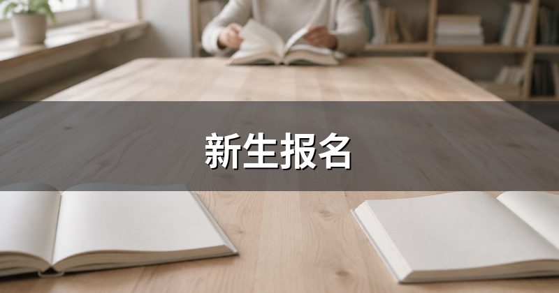 新生报名