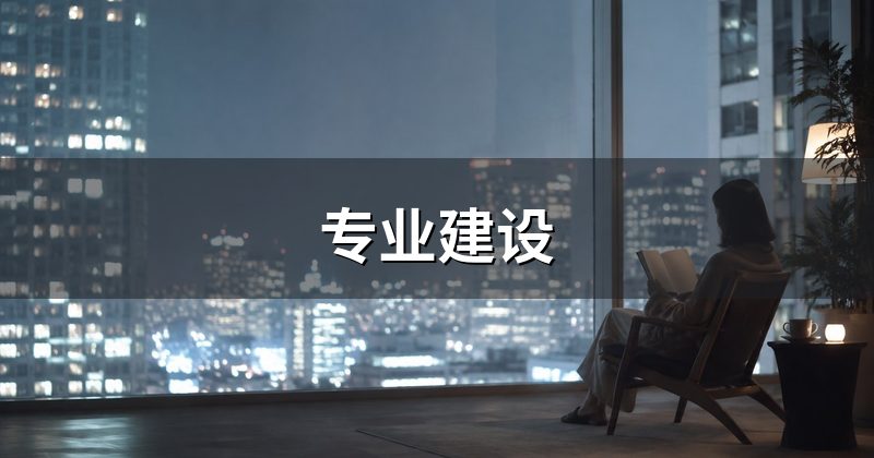专业建设