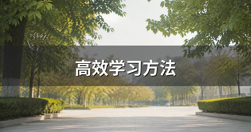 高效学习方法