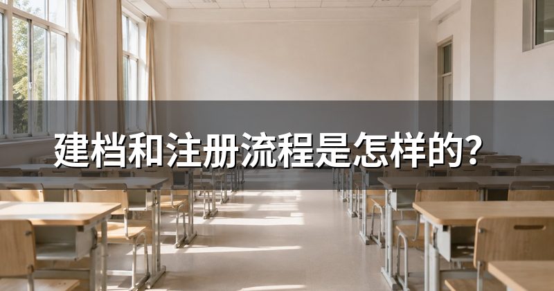 建档和注册流程是怎样的？