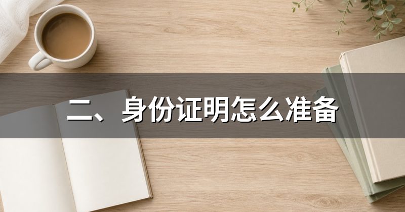 二、身份证明怎么准备
