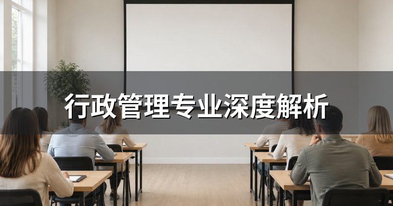 行政管理专业深度解析