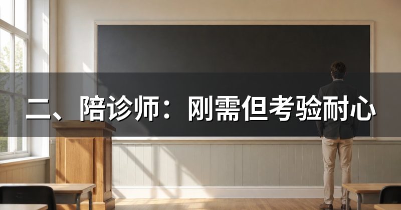 二、陪诊师:刚需但考验耐心