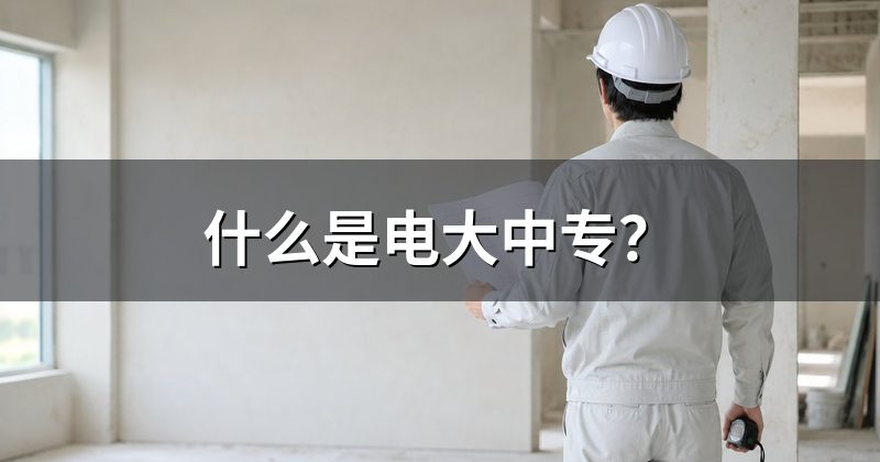 什么是电大中专?