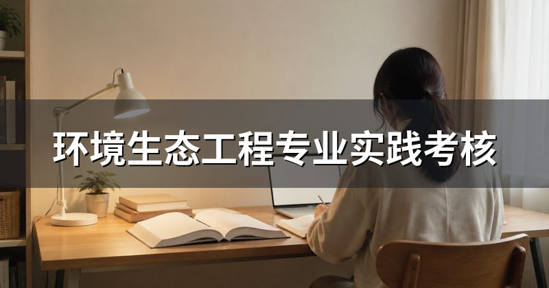 环境生态工程专业实践考核