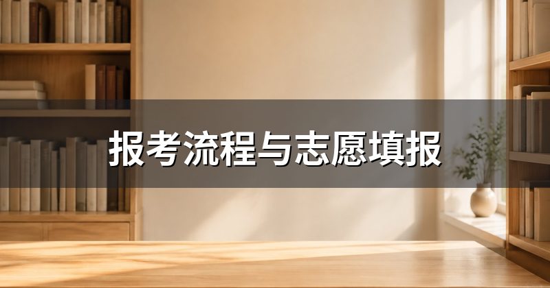 报考流程与志愿填报