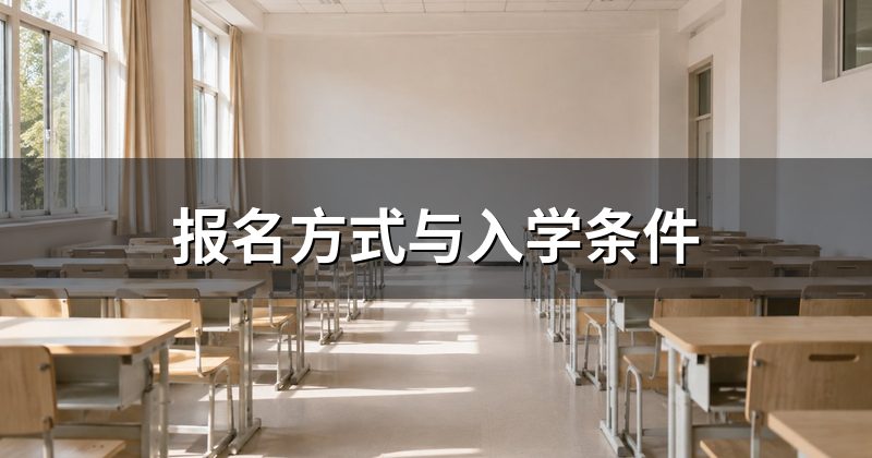 报名方式与入学条件