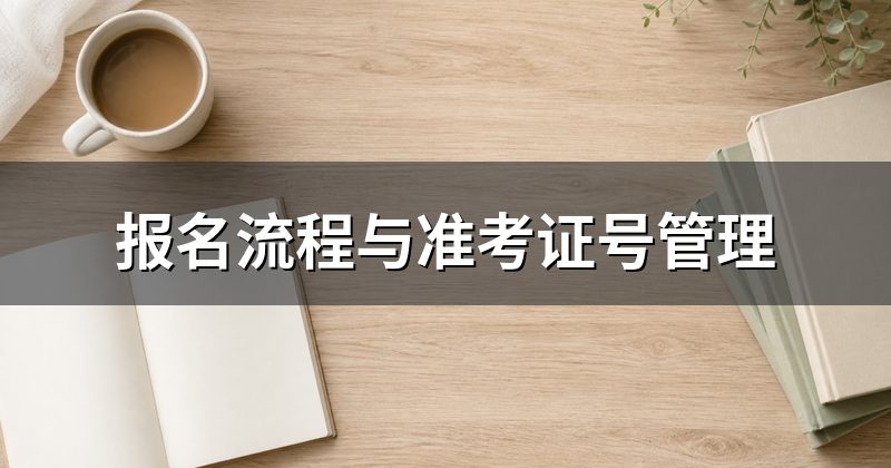 报名流程与准考证号管理