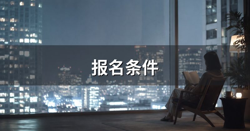 报名条件