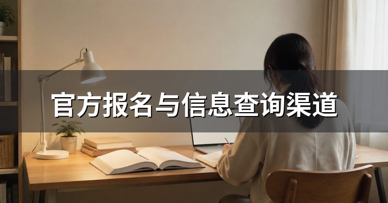 官方报名与信息查询渠道
