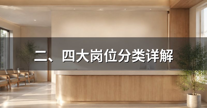 二、四大岗位分类详解