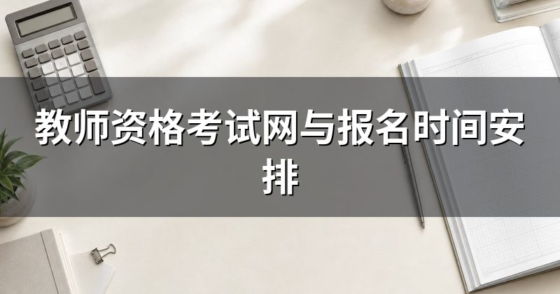 教师资格考试网与报名时间安排