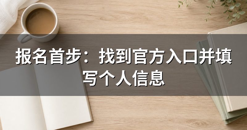 报名首步:找到官方入口并填写个人信息