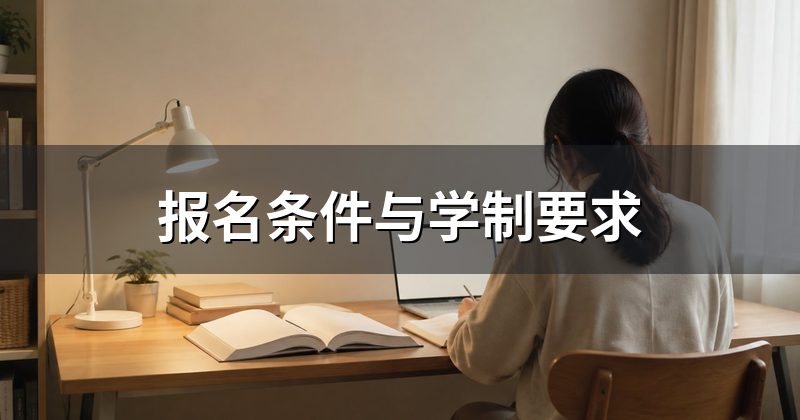 报名条件与学制要求