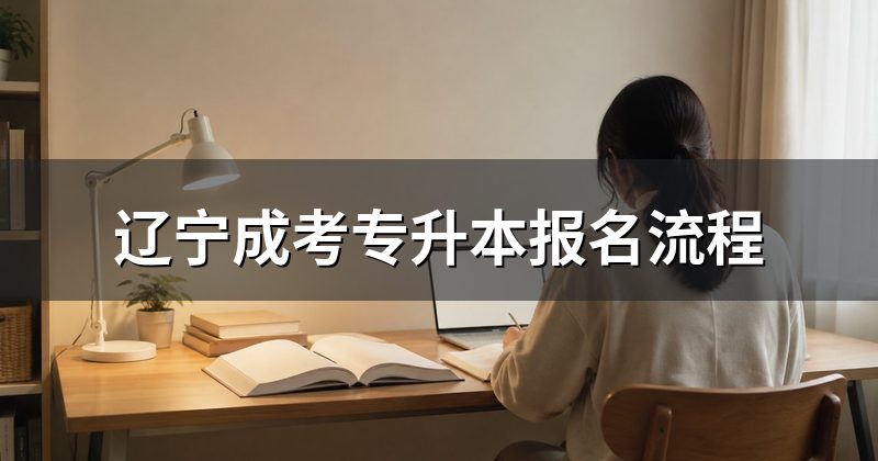 辽宁成考专升本报名流程