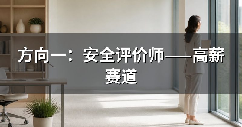 方向一：安全评价师——高薪赛道