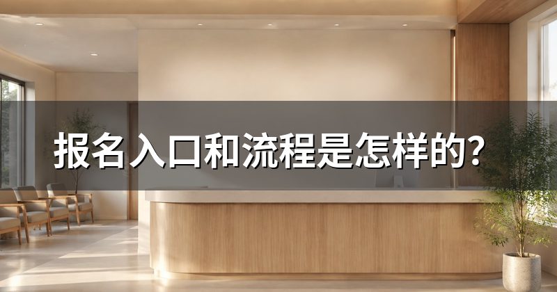 报名入口和流程是怎样的?